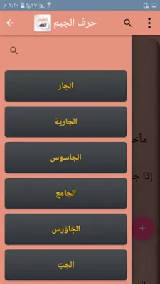 معجم الفقه الاسلامي android App screenshot 19